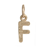 Block Letter Charm Necklace Page Sargisson 10K Gold F 