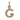Block Letter Charm Necklace Page Sargisson 10K Gold G 