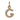 Block Letter Charm Necklace Page Sargisson 10K Gold G 