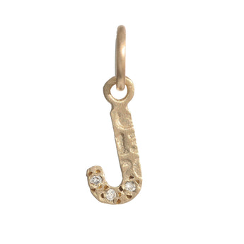 Block Letter Charm Necklace Page Sargisson 