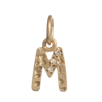Block Letter Charm Necklace Page Sargisson 