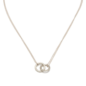 Sofie Love Knot Necklace Necklace Page Sargisson Sterling Silver 