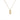 Teeny Tiny Necklaces- Dual Shape Necklace Page Sargisson Double Hearts 10K Yellow Gold 
