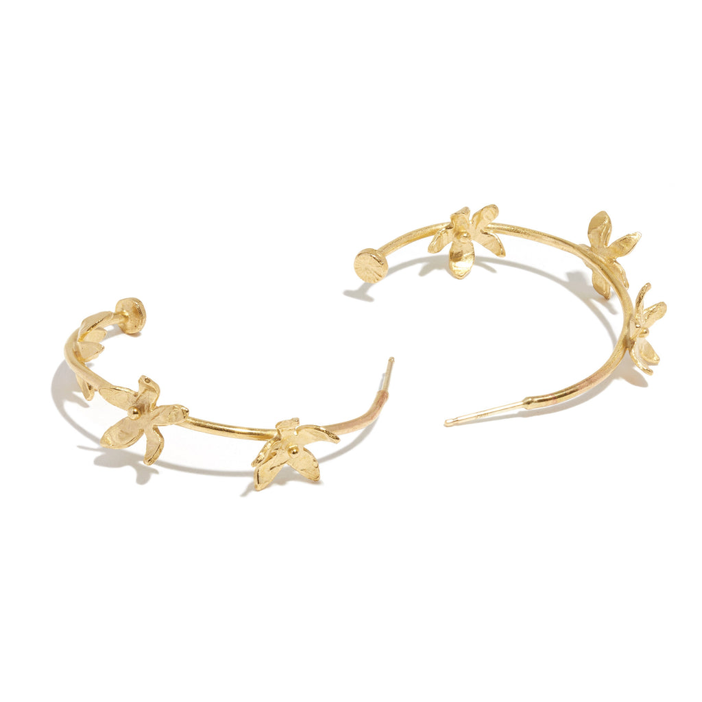Everlee Small Hoop Earrings - Handmade