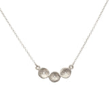 Astrid Trio Necklace Necklace Page Sargisson Sterling Silver 