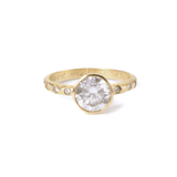 The Atlantic Engagement Setting with Accent Diamonds Engagement Ring Page Sargisson 