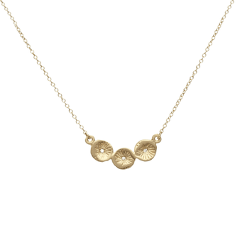 Astrid Trio Necklace Necklace Page Sargisson 10K Gold 