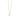 Teeny Tiny Necklace- Single Shape Necklace Page Sargisson 10K Gold Square 