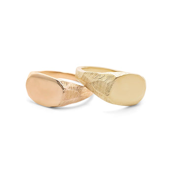 18K Petite Signet Ring Rings Page Sargisson 