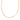 18K Large Hollow Staple Link Chain Necklace Page Sargisson 
