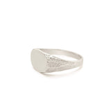 Petite Signet Ring in Silver Rings Page Sargisson 